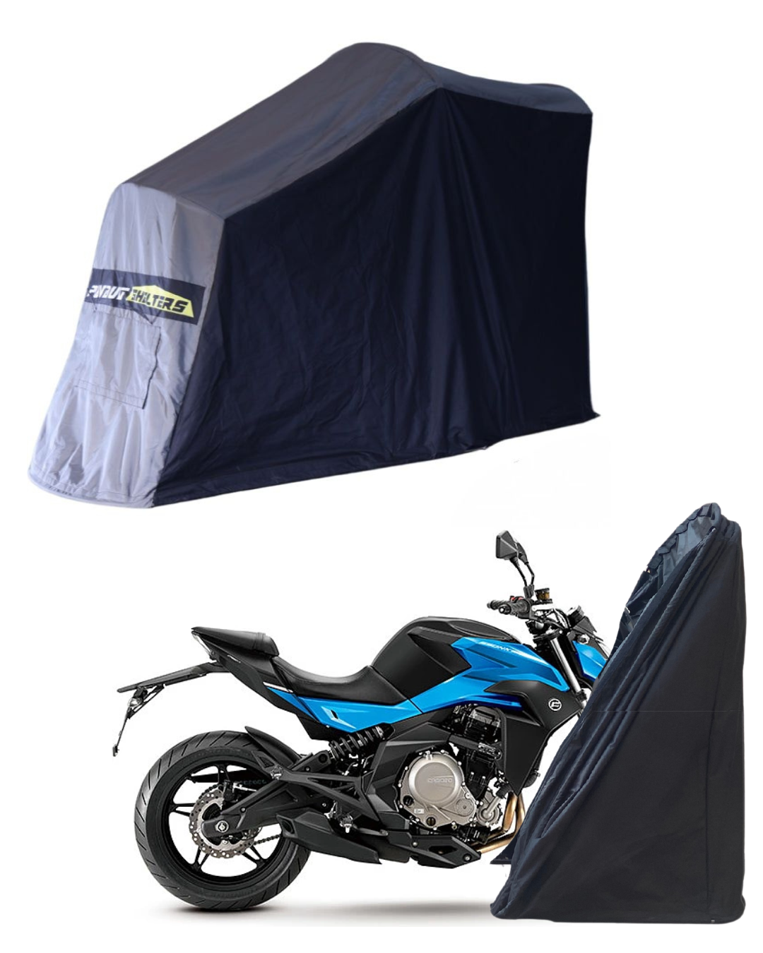 Polyvault Mini Pro - Bike Shelter For CF MOTO 650 NK