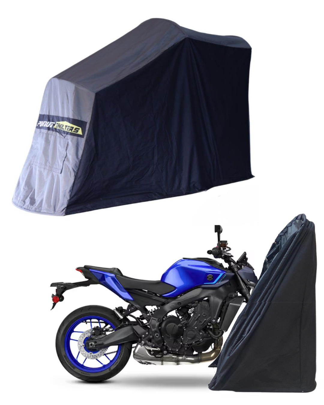 Polyvault Mini Pro - Bike Shelter for Yamaha MT - 09
