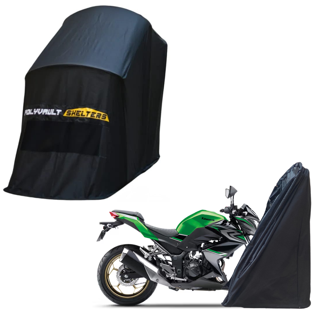 Polyvault Mini - Bike Shelter for Kawasaki Z250 / Z 650