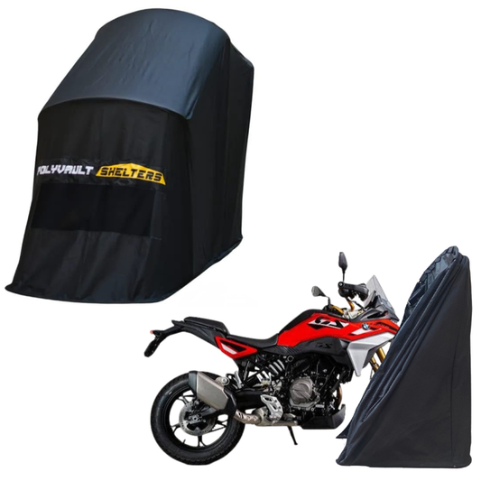 Polyvault Mini - Bike shelter for BMW GS 450