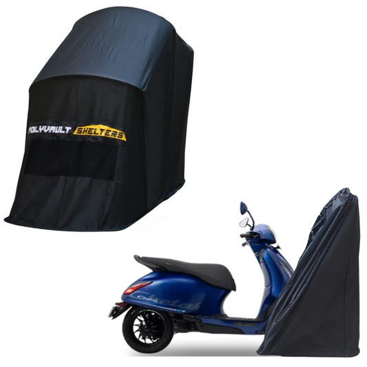 Polyvault Mini - Bike Shelter for Bajaj Chetak