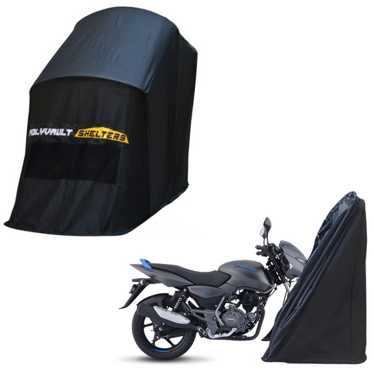 Polyvault Mini - Bike Shelter for Bajaj Pulsar 125 / 150 / 160 NS / 180 / 220 F / NS 200 / AS 200 / RS 200 / N 250 / F250 .
