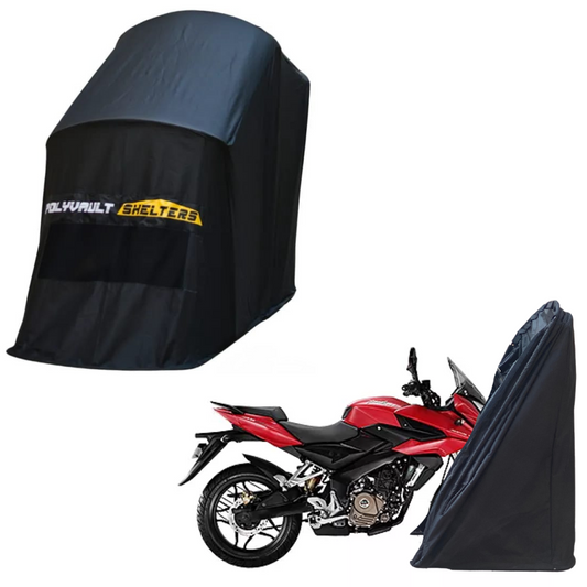 Polyvault Mini - Bike Shelter for Bajaj NS 200 / AS 200 / RS 200 .