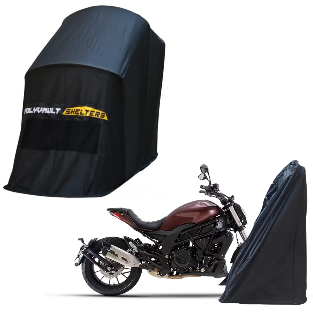 Polyvault Mini - Bike Shelter for Benelli 502