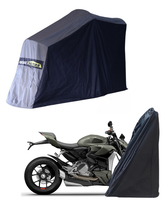 Polyvault Mini Pro - Bike Shelter for Ducati StreetFighter V2 / V4