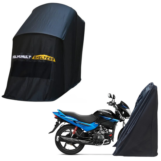 Polyvault Mini - Bike shelter for Hero Glamour / Passion / Splendor / Xtreme