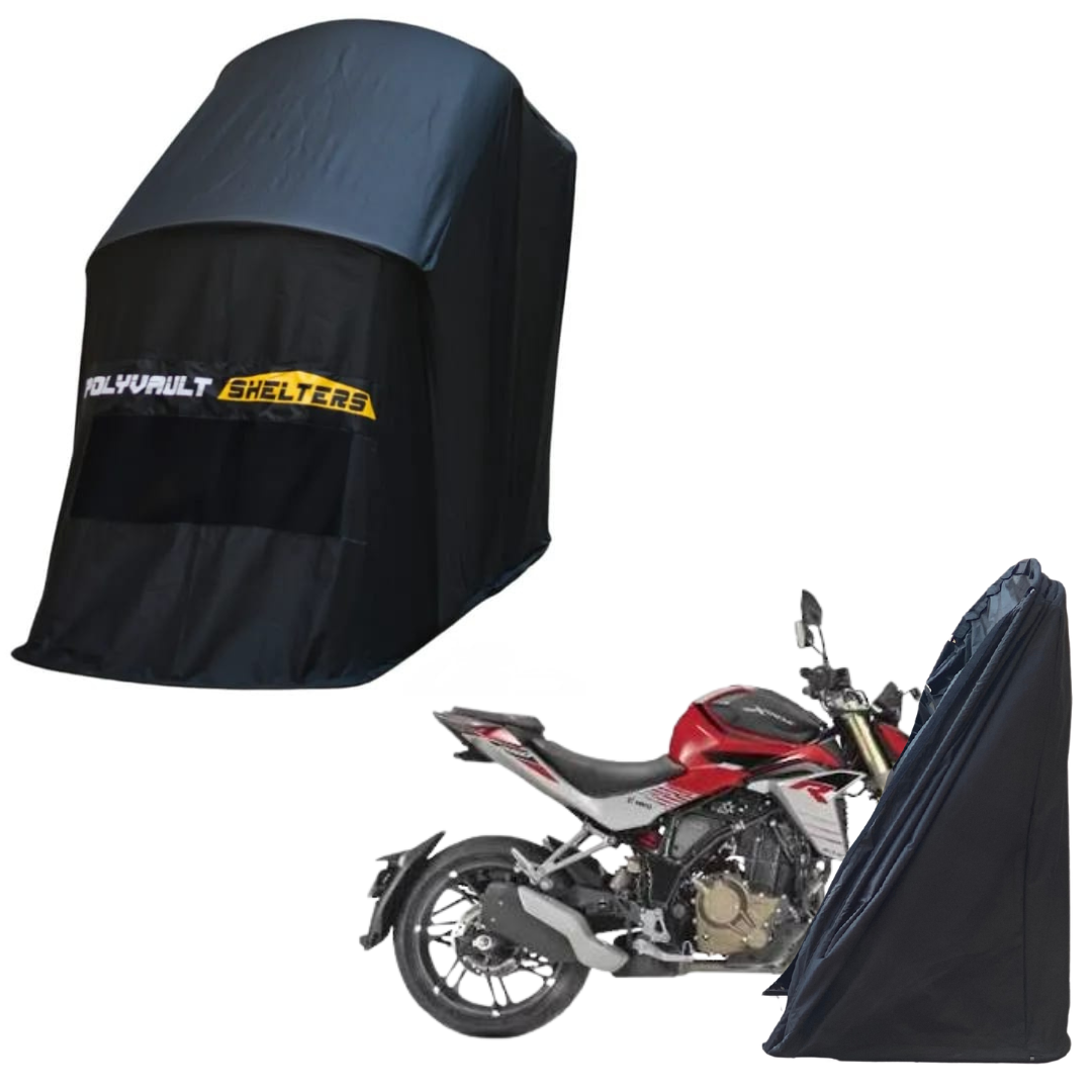 Polyvault Mini - Bike shelter for Hero Glamour / Passion / Splendor / Xtreme / Xtreme 250