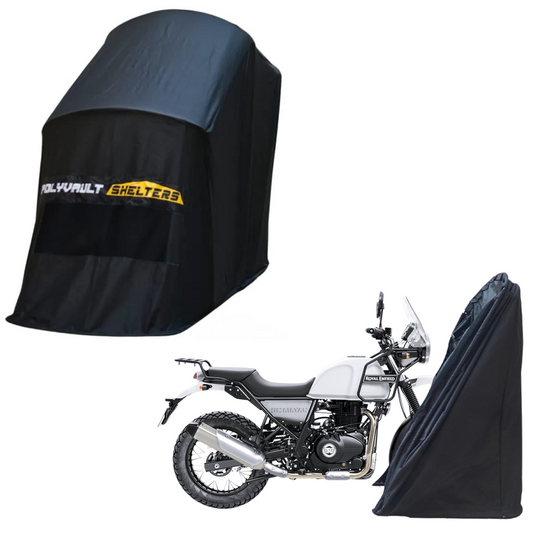 Polyvault Mini - Bike shelter for Himalayan 400 / 411 / 450