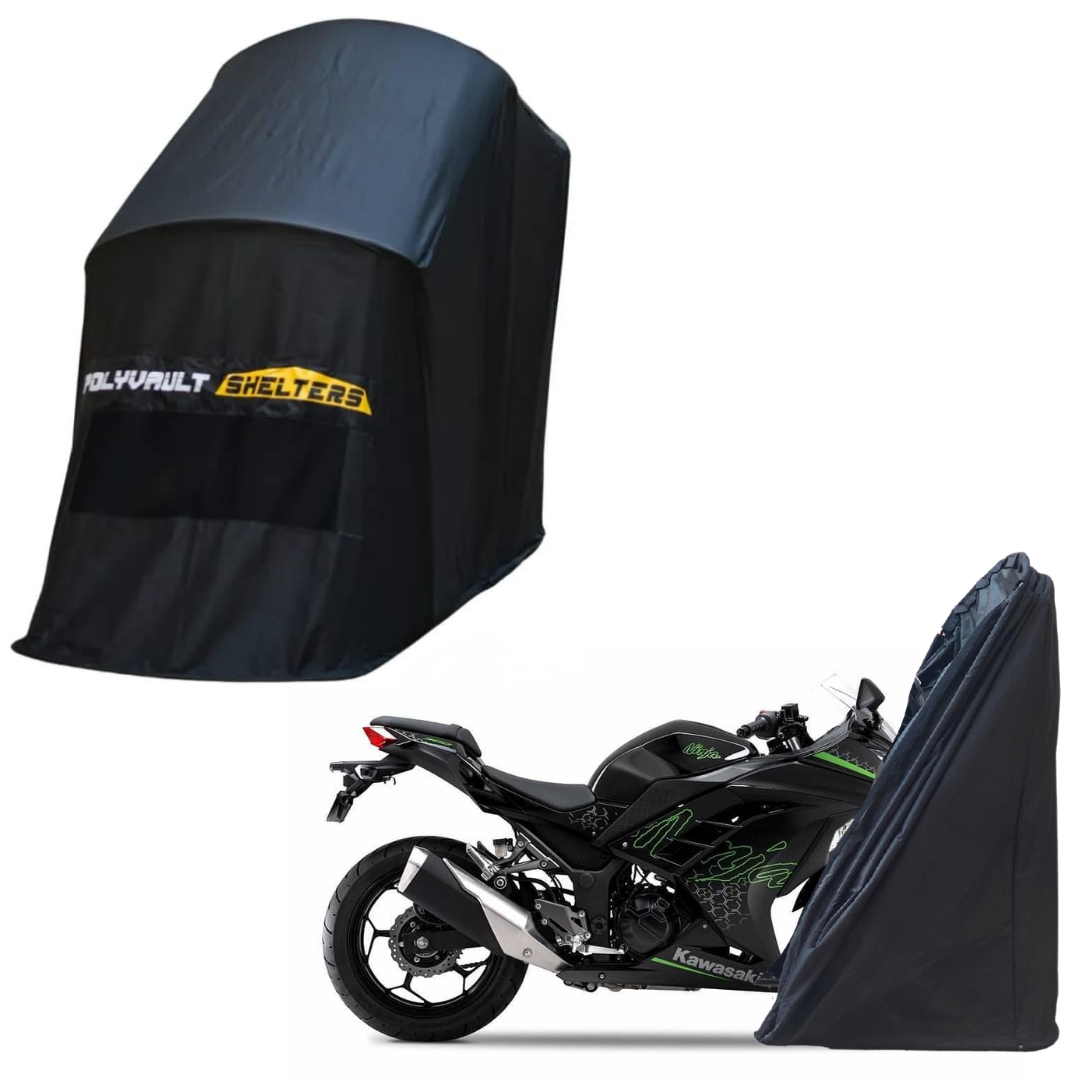 Polyvault Mini - Bike Shelter for Kawasaki Ninja 300 / 400 / 650