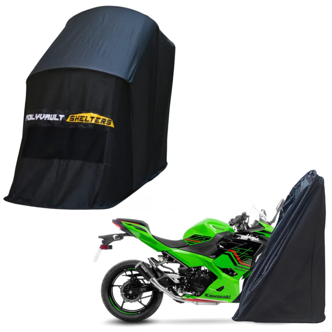 Polyvault Mini - Bike Shelter for Kawasaki Ninja 300 / 400 / 650