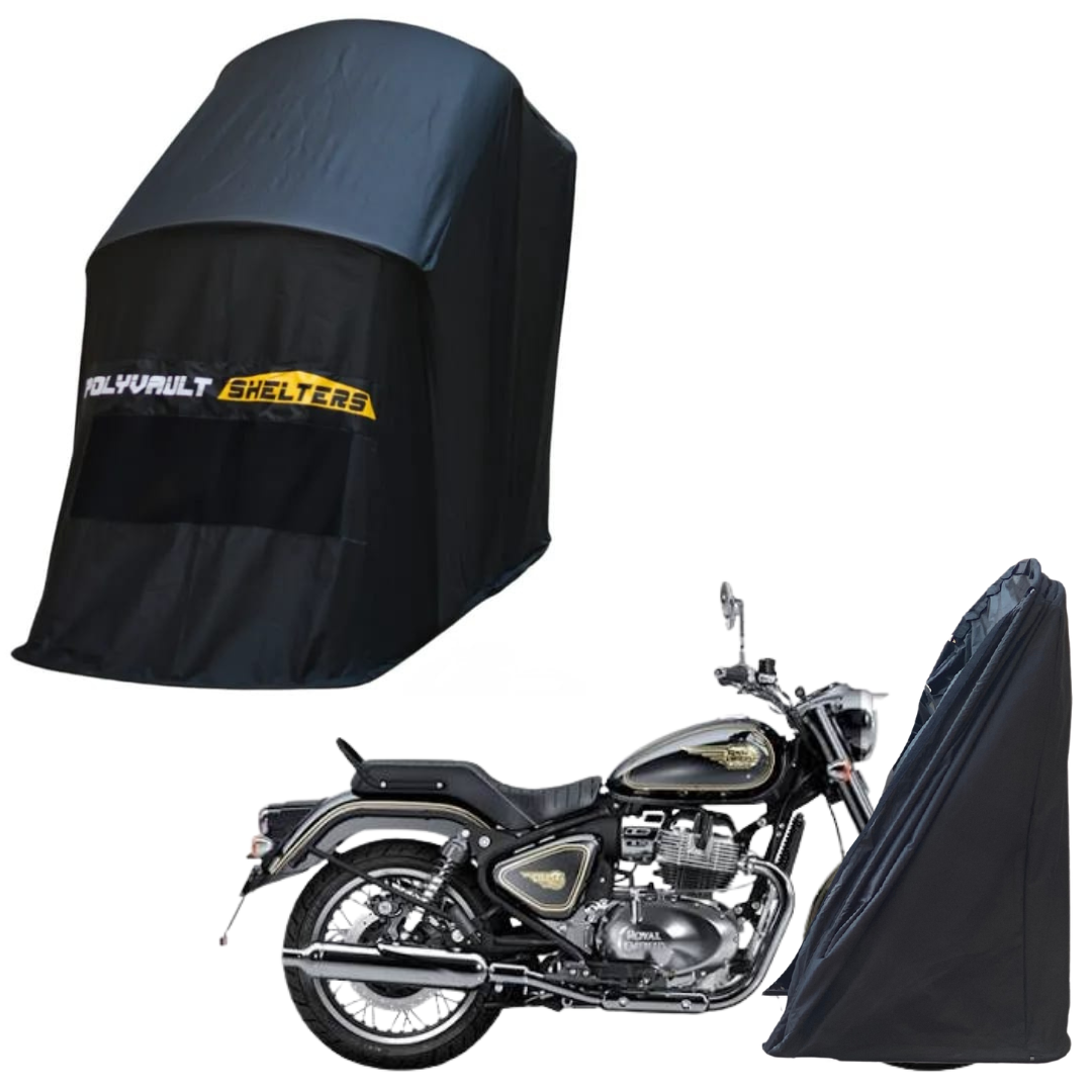 Polyvault Mini - Bike Shelter for Royal Enfield Bullet 650