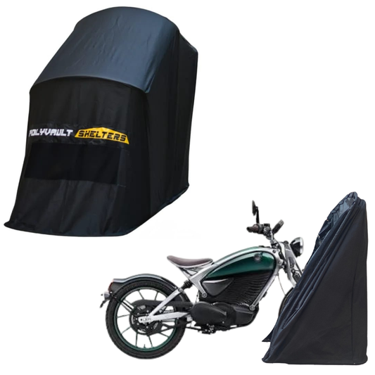 Polyvault Mini - Bike Shelter Royal Enfield For Flying Flea C6