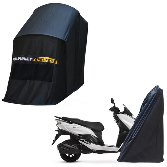 Polyvault Mini - Bike Shelter for Suzuki Burgman Street