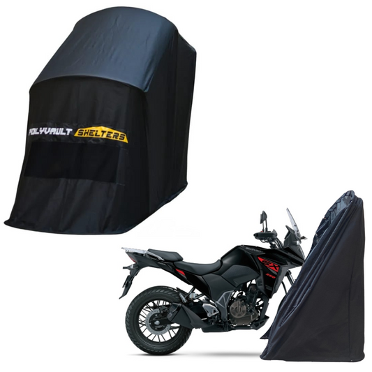 Polyvault Mini - Bike Shelter for Suzuki Vstrom 250 SX