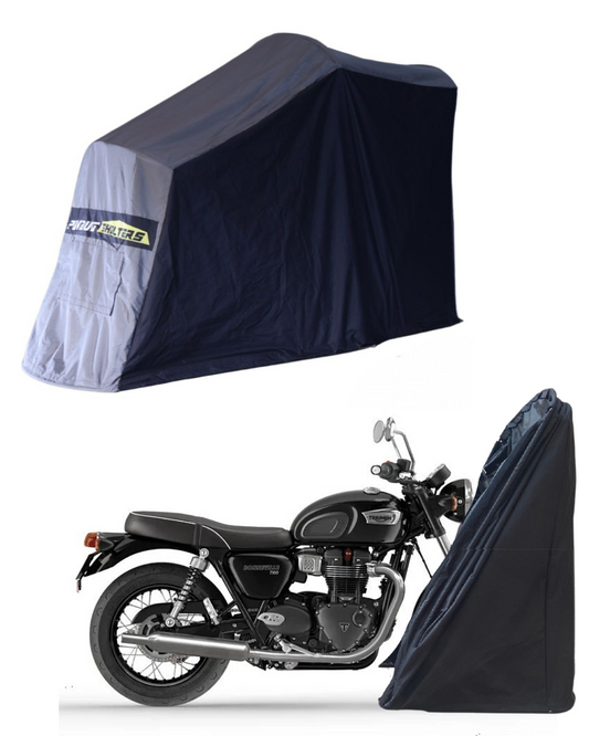 Polyvault Mini Pro - Bike Shelter For Triumph Boneville T 100 / T 120