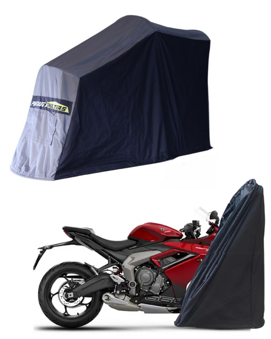 Polyvault Mini Pro - Bike Shelter For Triumph Daytona 660