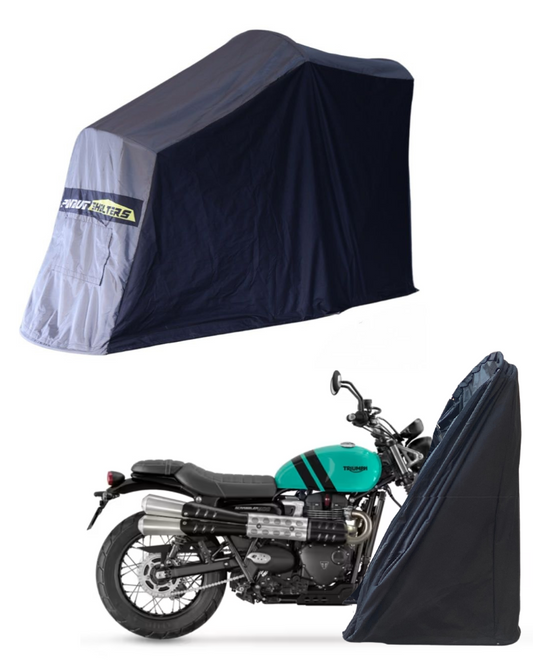Polyvault Mini Pro - Bike Shelter For Triumph Scrambler 900