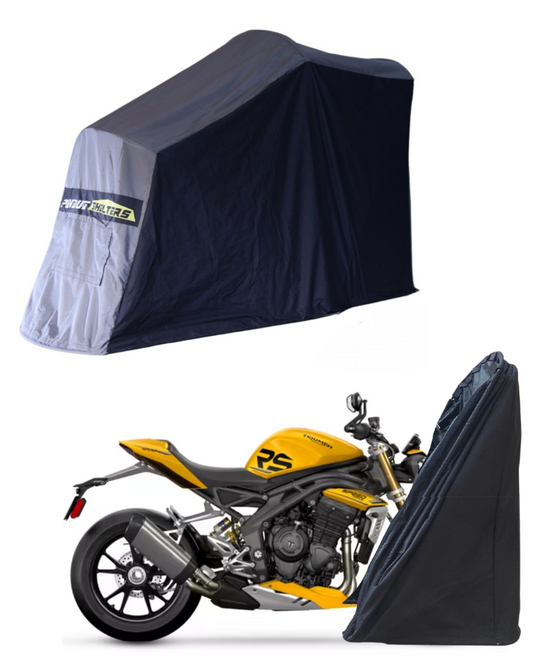 Polyvault Mini Pro - Bike Shelter For Triumph Street Triple