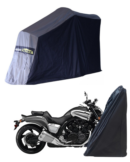 Polyvault Mini Pro - Bike Shelter for Yamaha VMAX