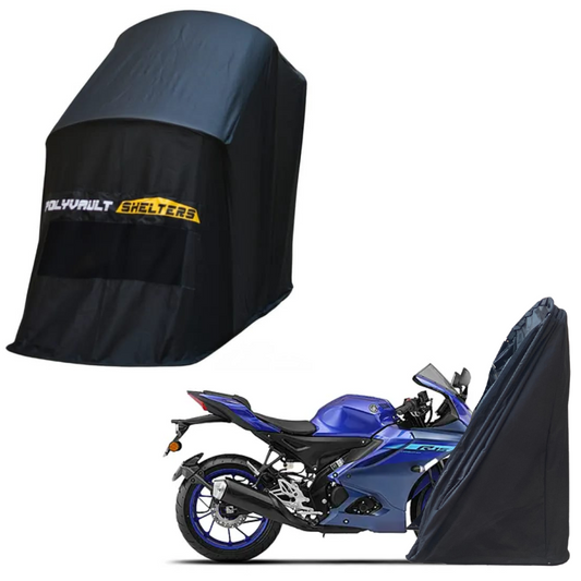 Polyvault Mini - Bike Shelter for Yamaha R15