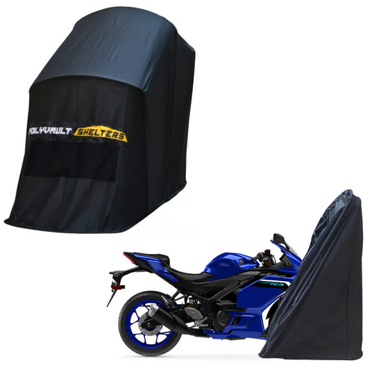 Polyvault Mini - Bike Shelter for Yamaha R3